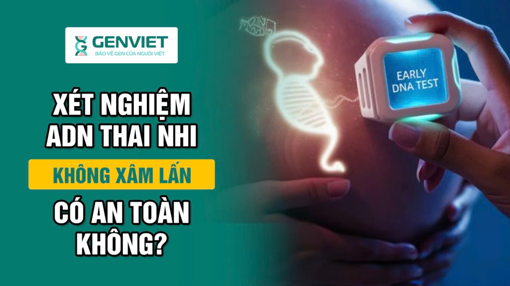 Phương pháp xét nghiệm ADN thai nhi không xâm lấn có an toàn không?